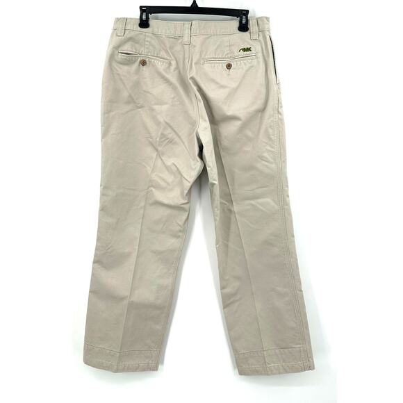 Mountain Khakis Size 36 x 30 Button Up Khaki Pants Tan Teton Twill Back Pockets - Picture 2 of 4